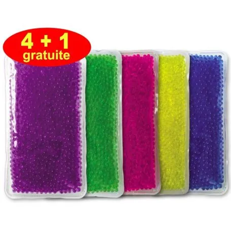 5 grandes bouillottes perles - 4+1 gratuite