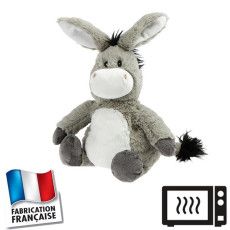 Peluche bouillotte Âne