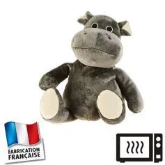 Peluche bouillotte Hippo