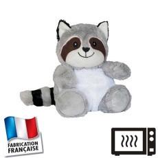 Peluche bouillotte Raton Laveur