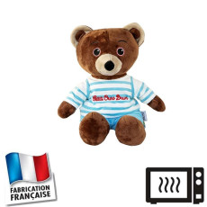 Peluche bouillotte Petit Ours brun