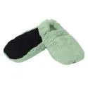 Chaussons bouillotte verts