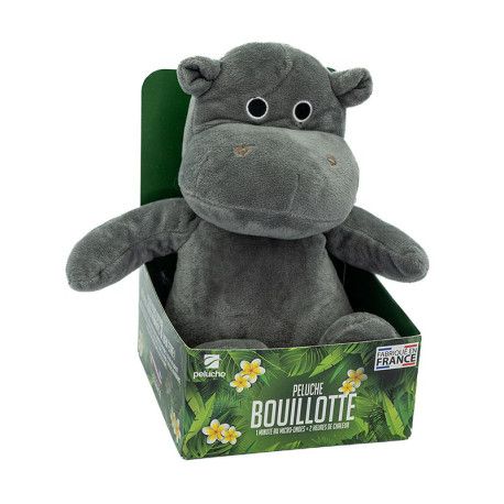 Bouillotte Hippopotame micro-ondes